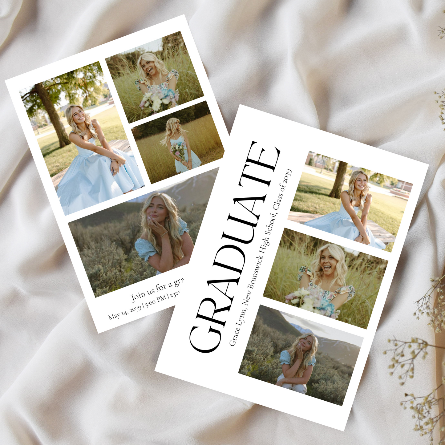 Gallery Graduation Invitation Template