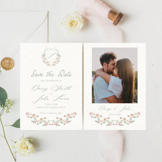 Elegant Wedding Save the Date Template