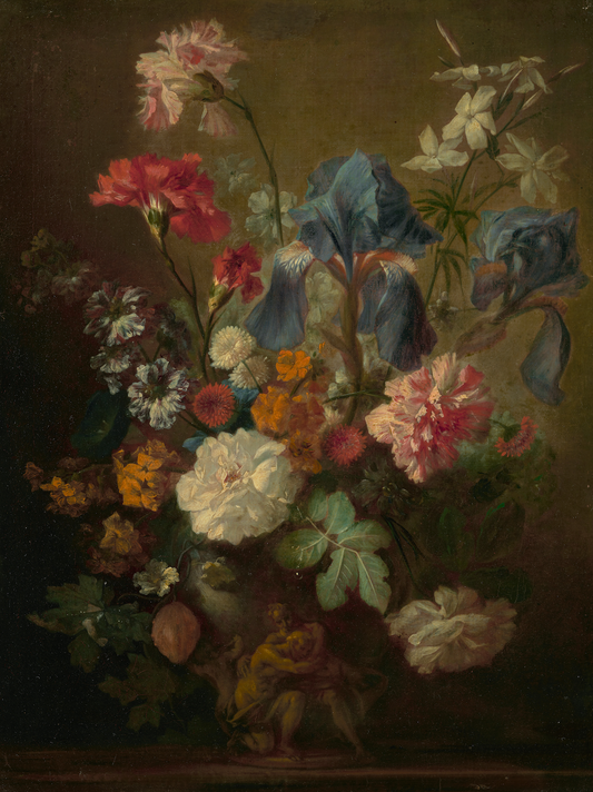 Vase of Flowers by Jan van Huysum