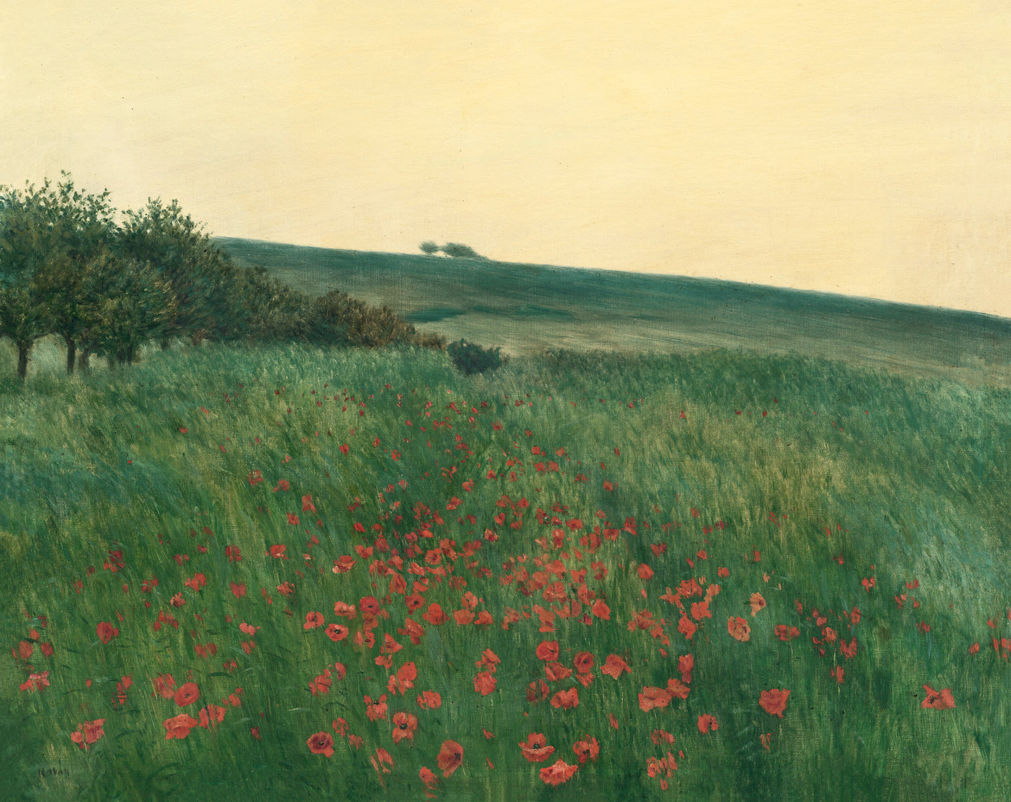 Red Poppies (1910) by František Kaván