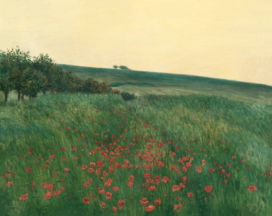 Red Poppies (1910) by František Kaván